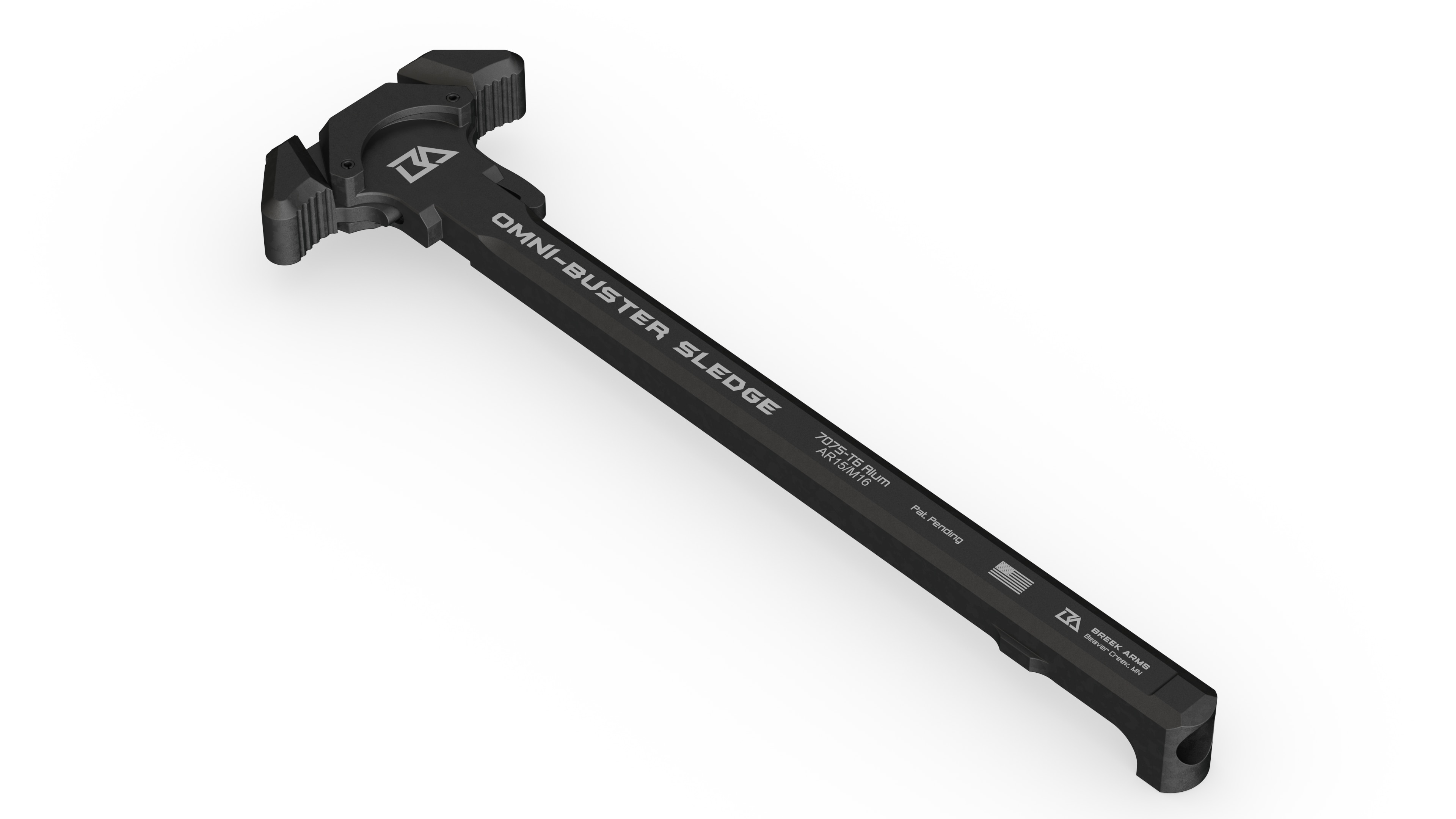 Breek Arms Sledgehammer Omni-Buster Ambi Small Latch AR-15 Charging Handle
